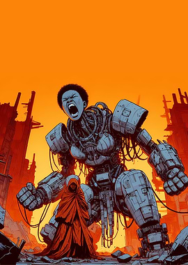 Screaming Mech Soldier