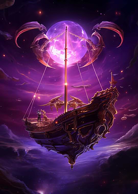 Fantasy Pirate Ship