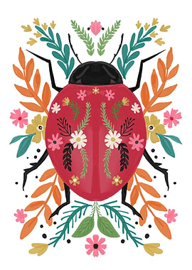 Beetle Bug Flower