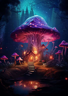 Magic Mushroom House