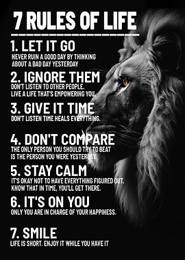 Rules Of Life