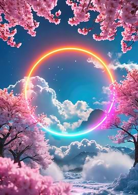 Whispering Neon Realms