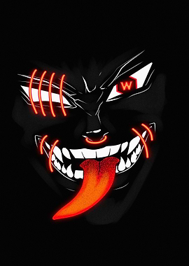 Demon Protruding Tongue