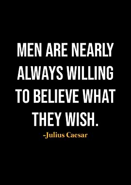 Julius Caesar Quotes
