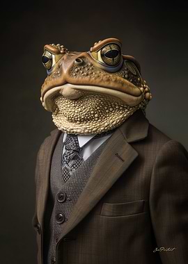 Toad Portrait