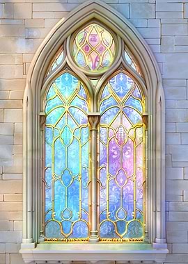 Wall Gold Glass Deco