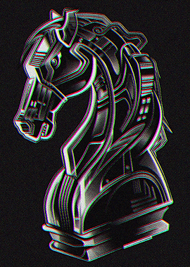 Knight chess piece