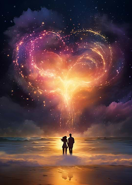 Couple Love Landscape