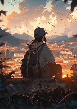 Landscape Wonderful Anime