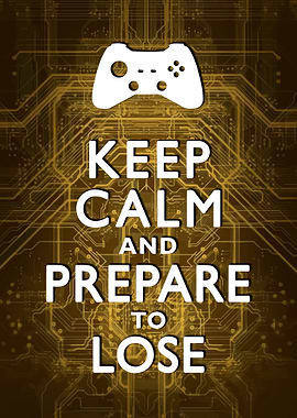 Game Gamer Gaming Poster