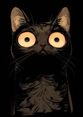 Dark Abnormal Cat