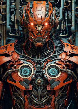 Intricate Industrial Robot