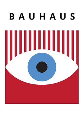 Bauhaus abstract eye