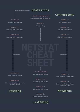 Netstat Cheatsheet