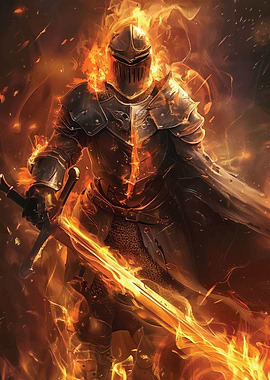 Knight Heroes and Fire