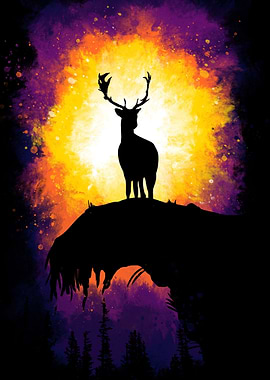 Deer Silhoette