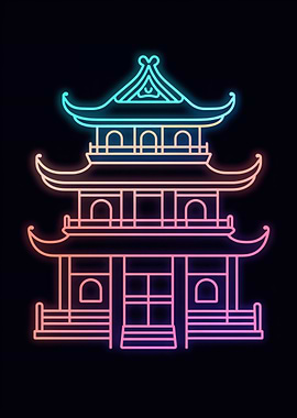 Dojo Light Neon Japan