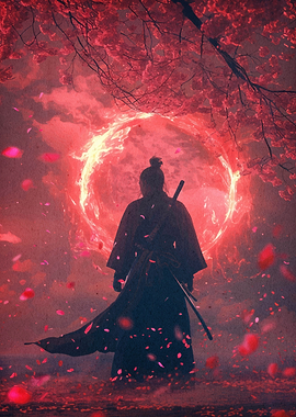 Samurai Landscape Cherry