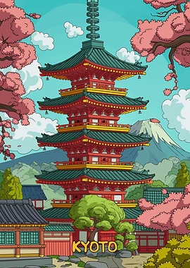 Kyoto Cartoon Style