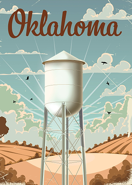 Oklahoma Water Tower