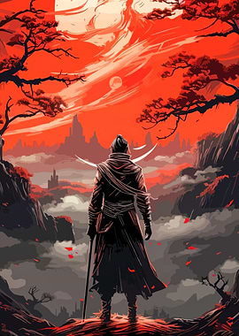 Sekiro the wolf samurai