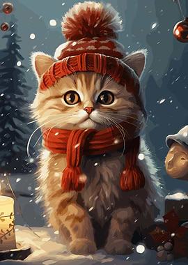 Cat Christmas