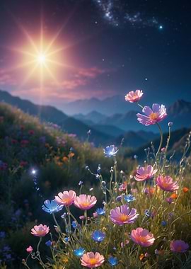 wildflowers in bloom