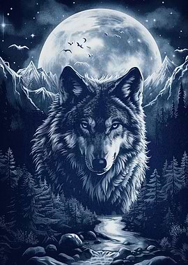 ghost wolf animal