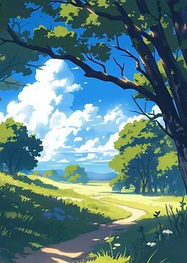 Anime Wonderful Nature