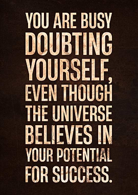 BELIEVE YOURSELF