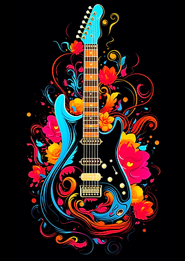 Colorful Guitar