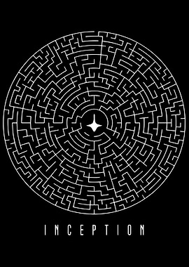 black and white inception