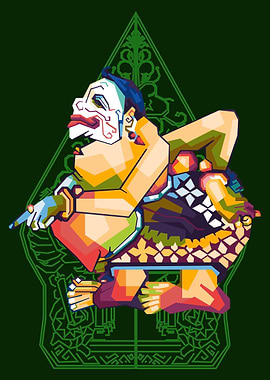 Wpap Style of Semar Java