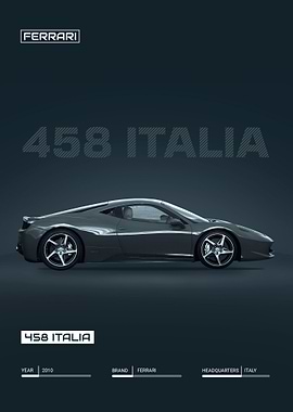 Ferrari 458 Italia Car