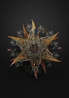 Grape Hyacinth Wreath