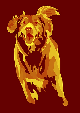 Dog Pop Art