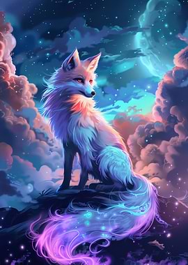Space Fox Animal