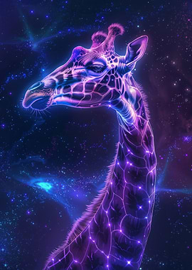Giraffe Space Animal