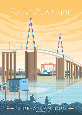 Saint Nazaire Bridge Art