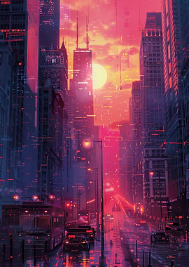 Chicago 2177 Cyberpunk