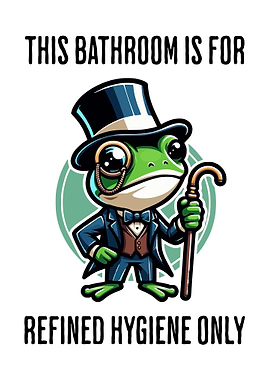 Funny Bathroom Sign 18