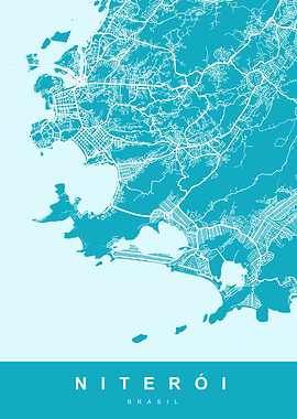 MAP NITEROI BRASIL
