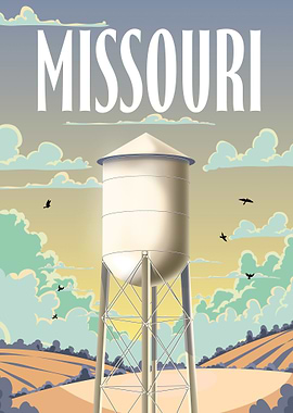 Missouri Travel poster