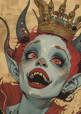 Goblin elf princess art