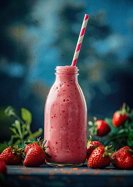 strawberry smoothie