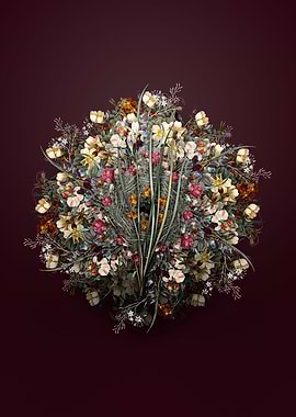 Siberian Iris Wreath