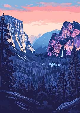 Yosemite Nature Art