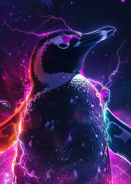 Penguin Space Animal
