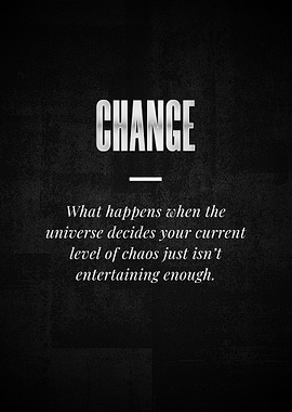 Change