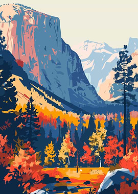 Yosemite Forest Autumn
